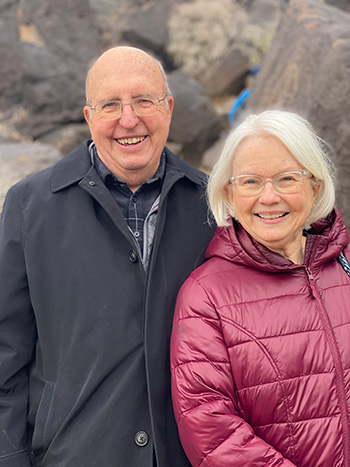 Mac Baird, MD with wife Kris Baird.